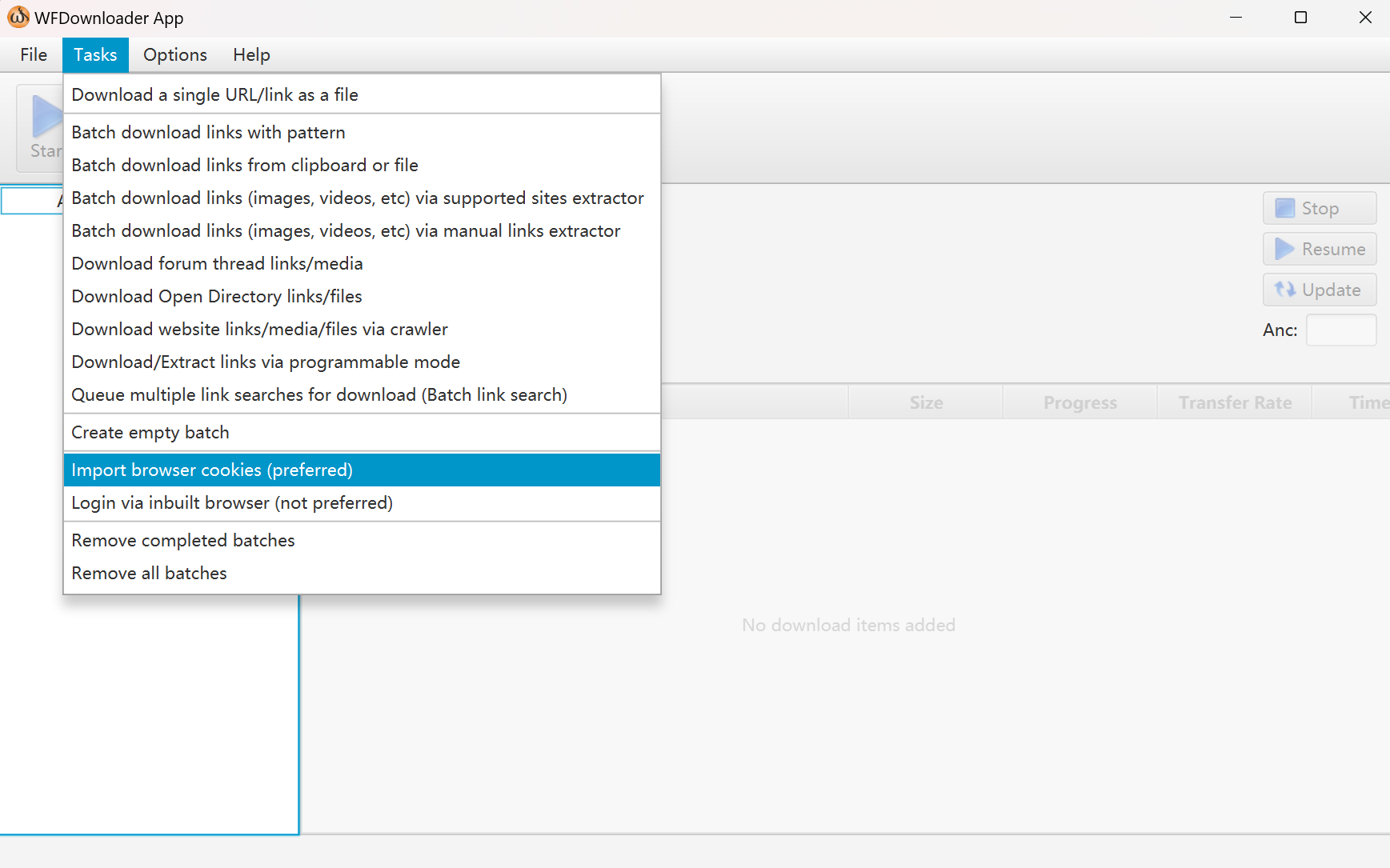 WFDownloader：可批量下载推特账户图片