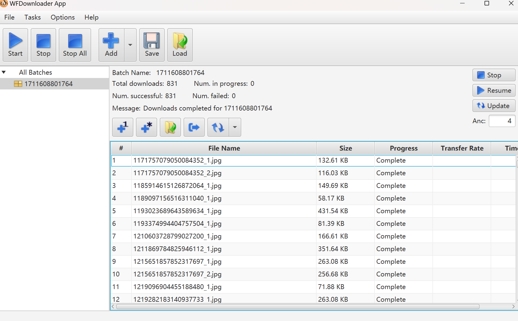 WFDownloader：可批量下载推特账户图片