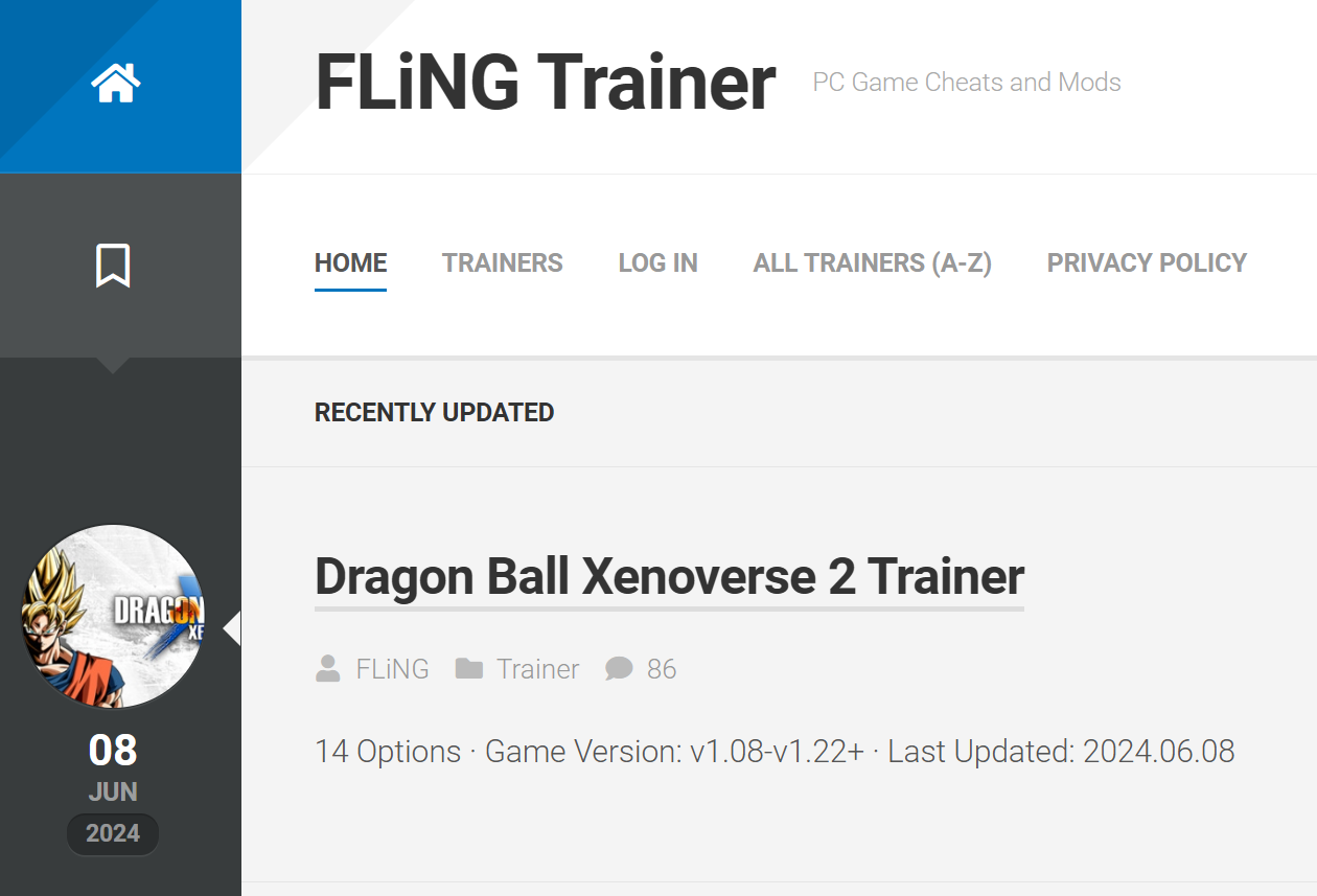 FLiNG Trainer：知名单机游戏修改器